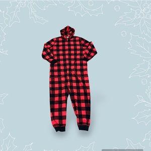 Holiday PJ’s Men’s Large UnionSuit in Buffalo Plaid from Gap.